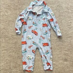 Angel Dear Bamboo Polo Romper